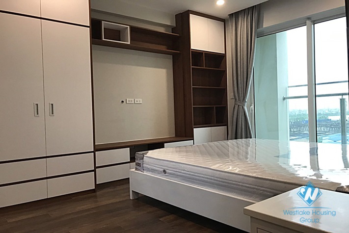 A spectacular and fully furnished three-bedroom apartment in Ciputra, Tay Ho district, Hanoi